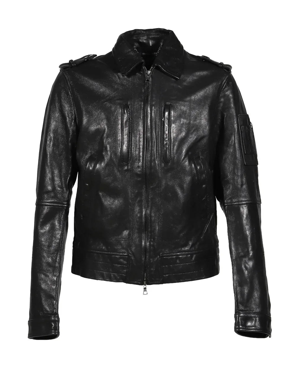 MAJOR'S LEATHER BLOUSON