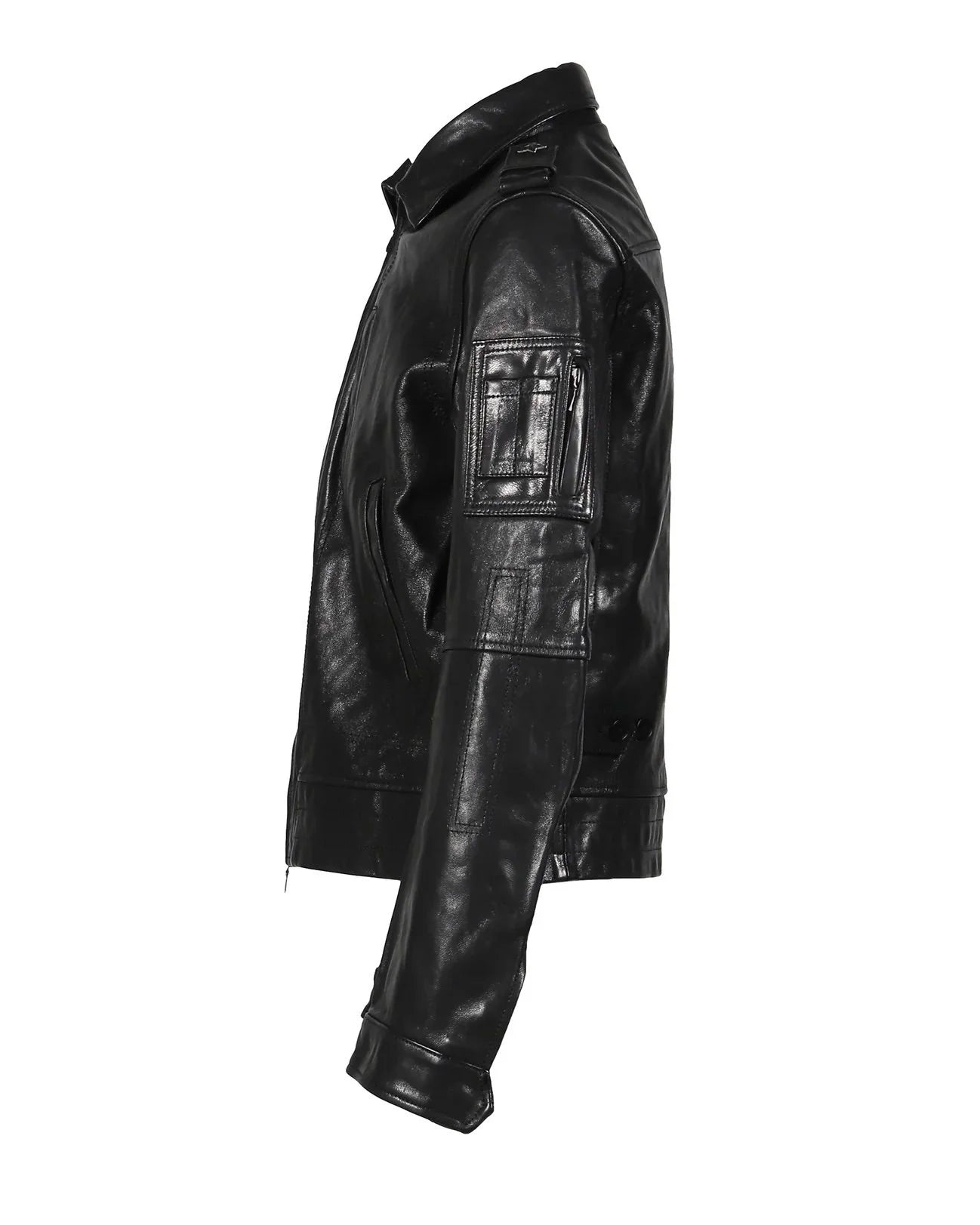 MAJOR'S LEATHER BLOUSON