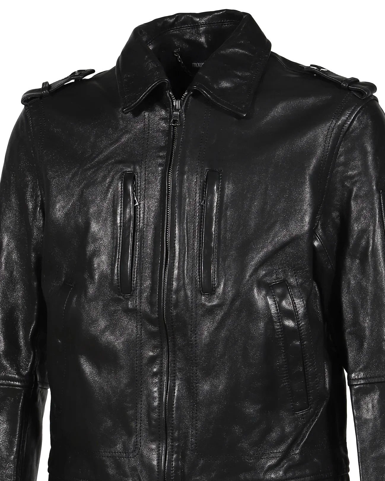 MAJOR'S LEATHER BLOUSON