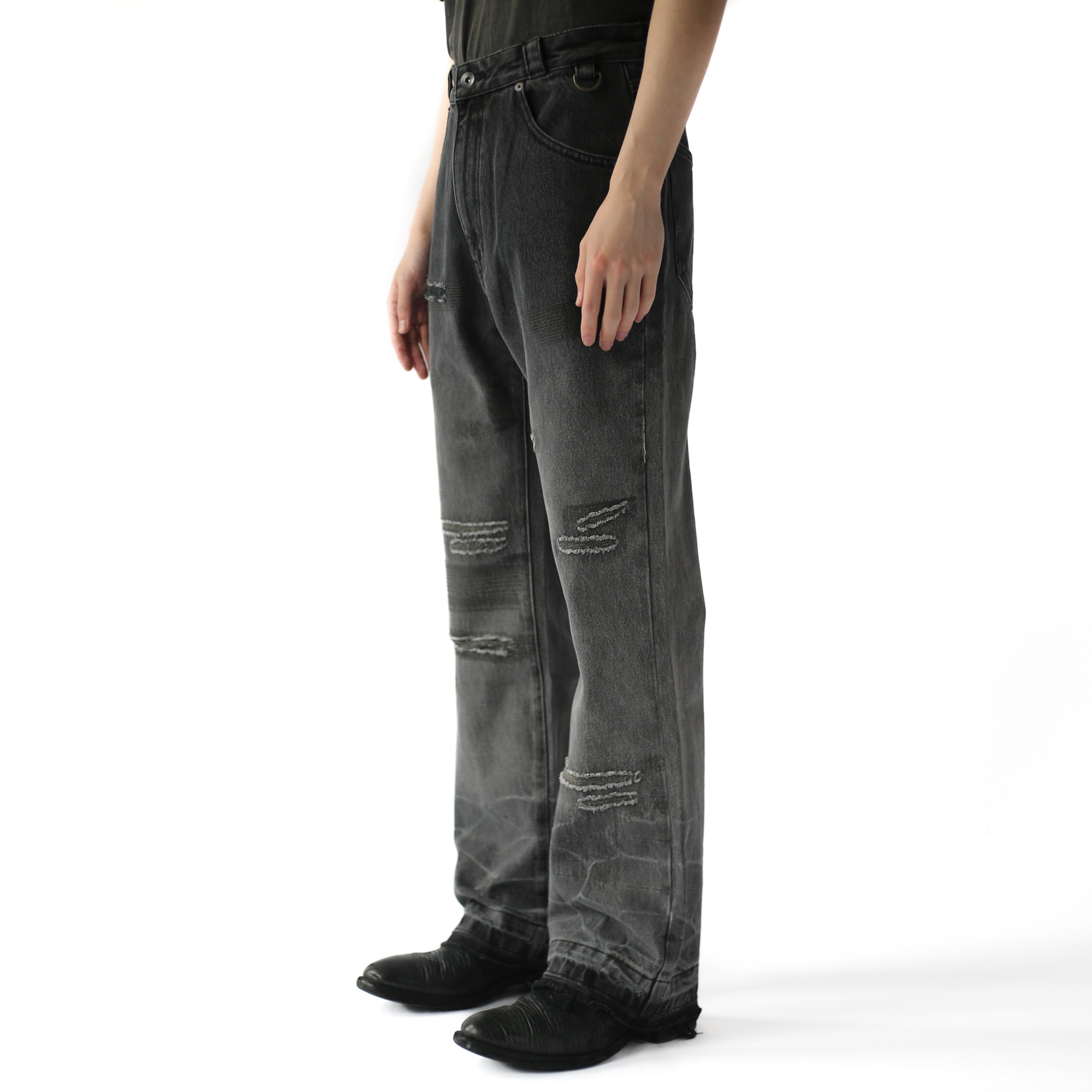 WASH & REPAIRED DENIM