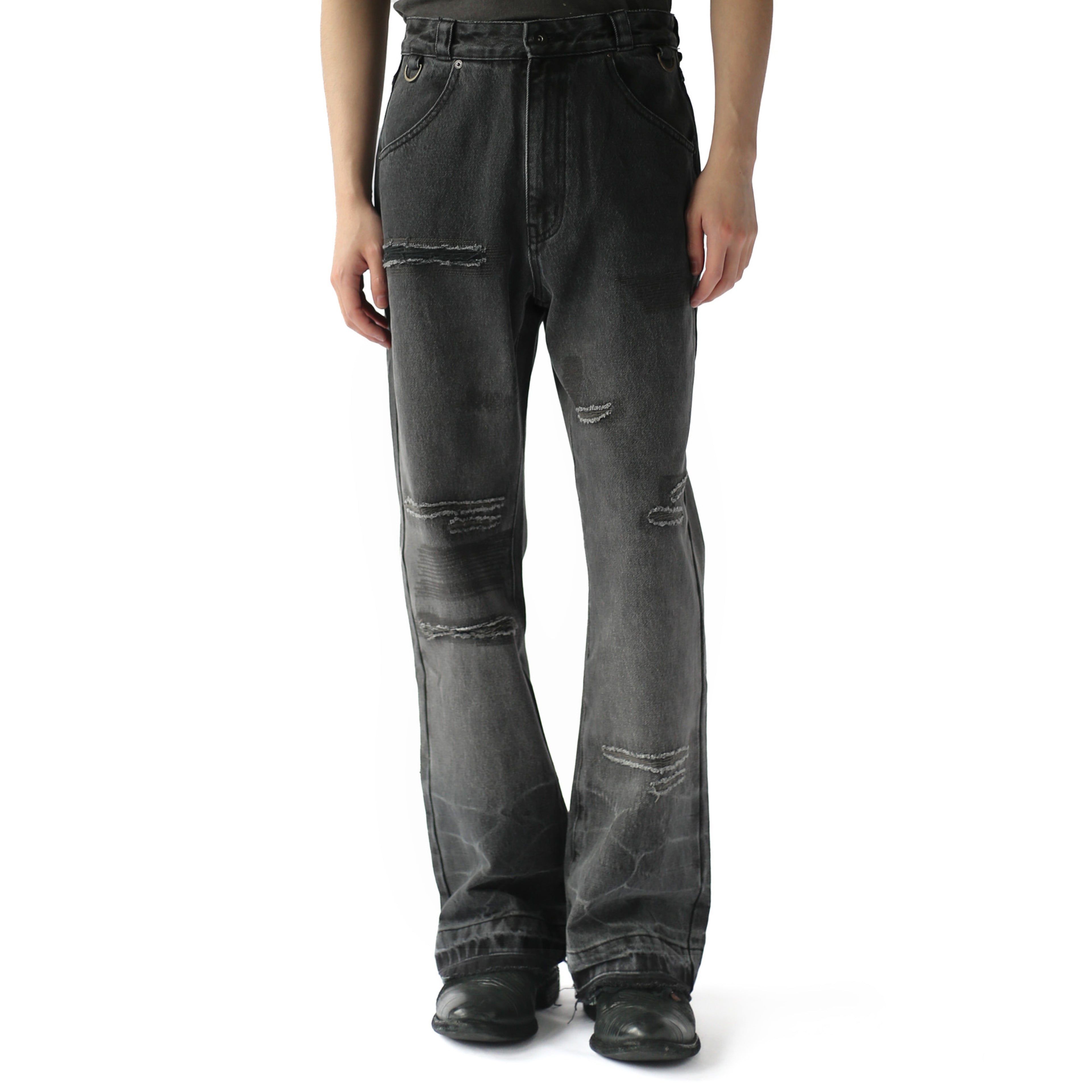 WASH & REPAIRED DENIM