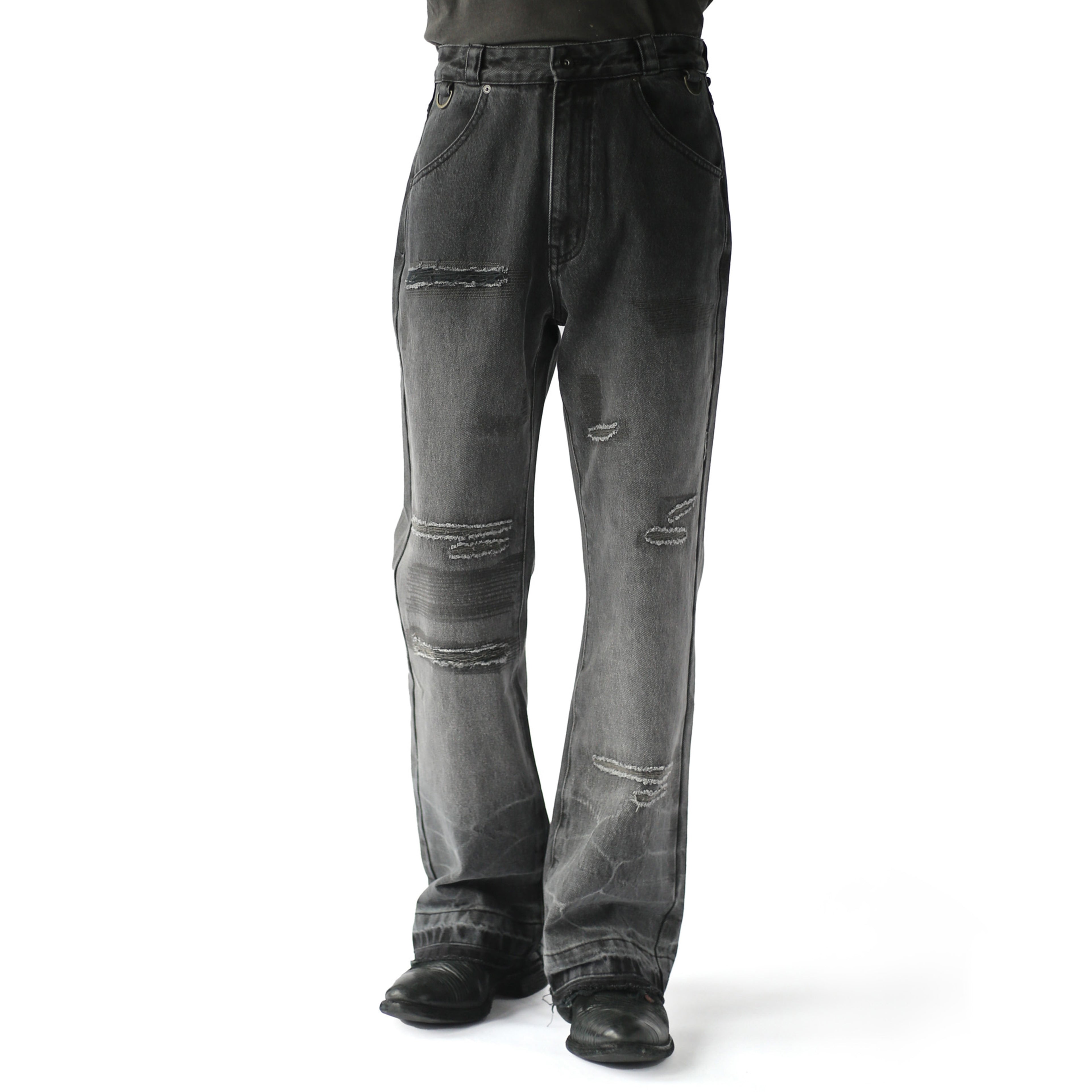 WASH & REPAIRED DENIM