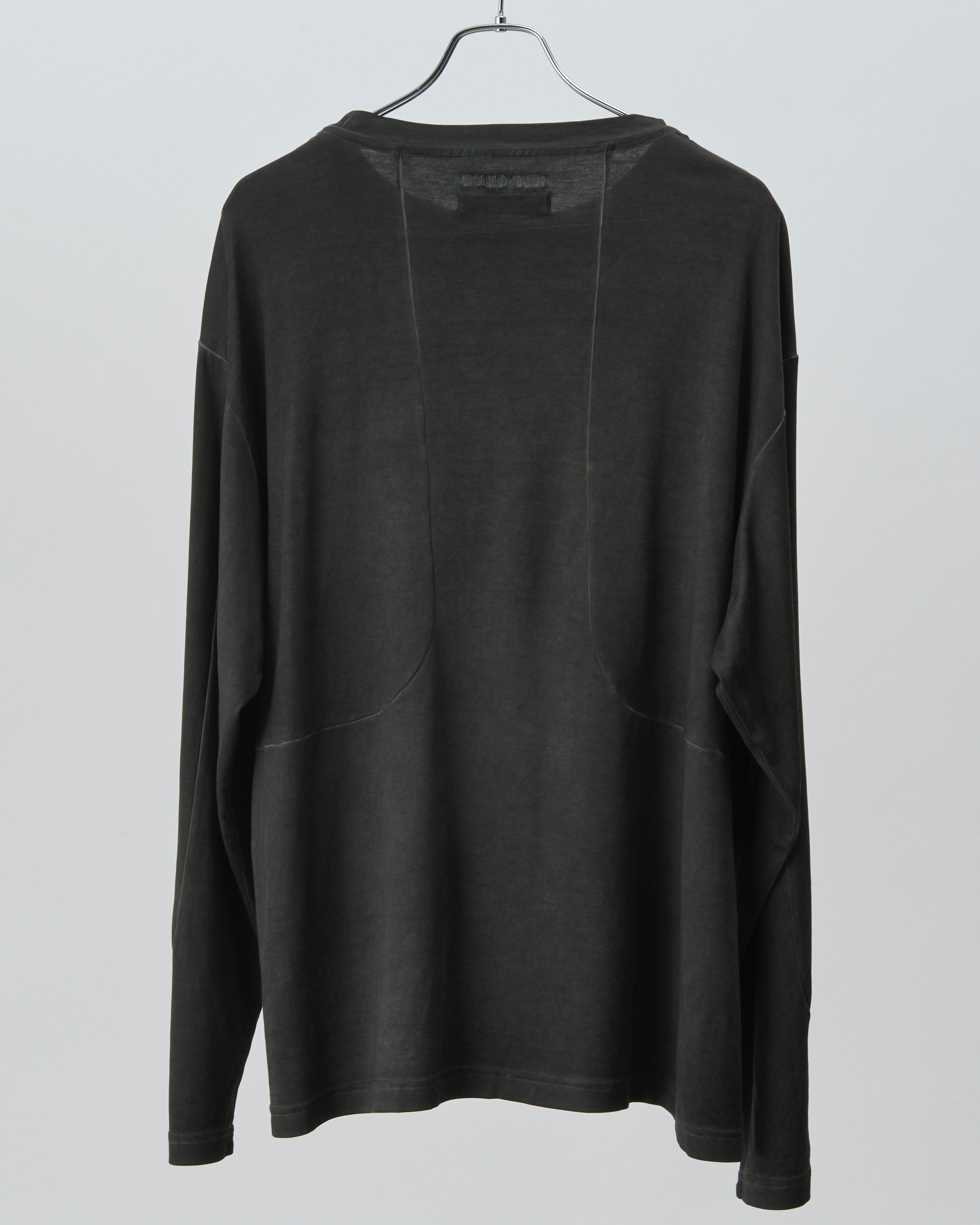 Cold Dyed Longsleeve (Reversible) (Dark Grey)