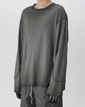 Cold Dyed Longsleeve (Reversible) (Dark Grey)