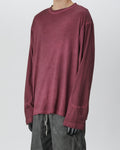 Cold Dyed Longsleeve (Reversible) (Red)