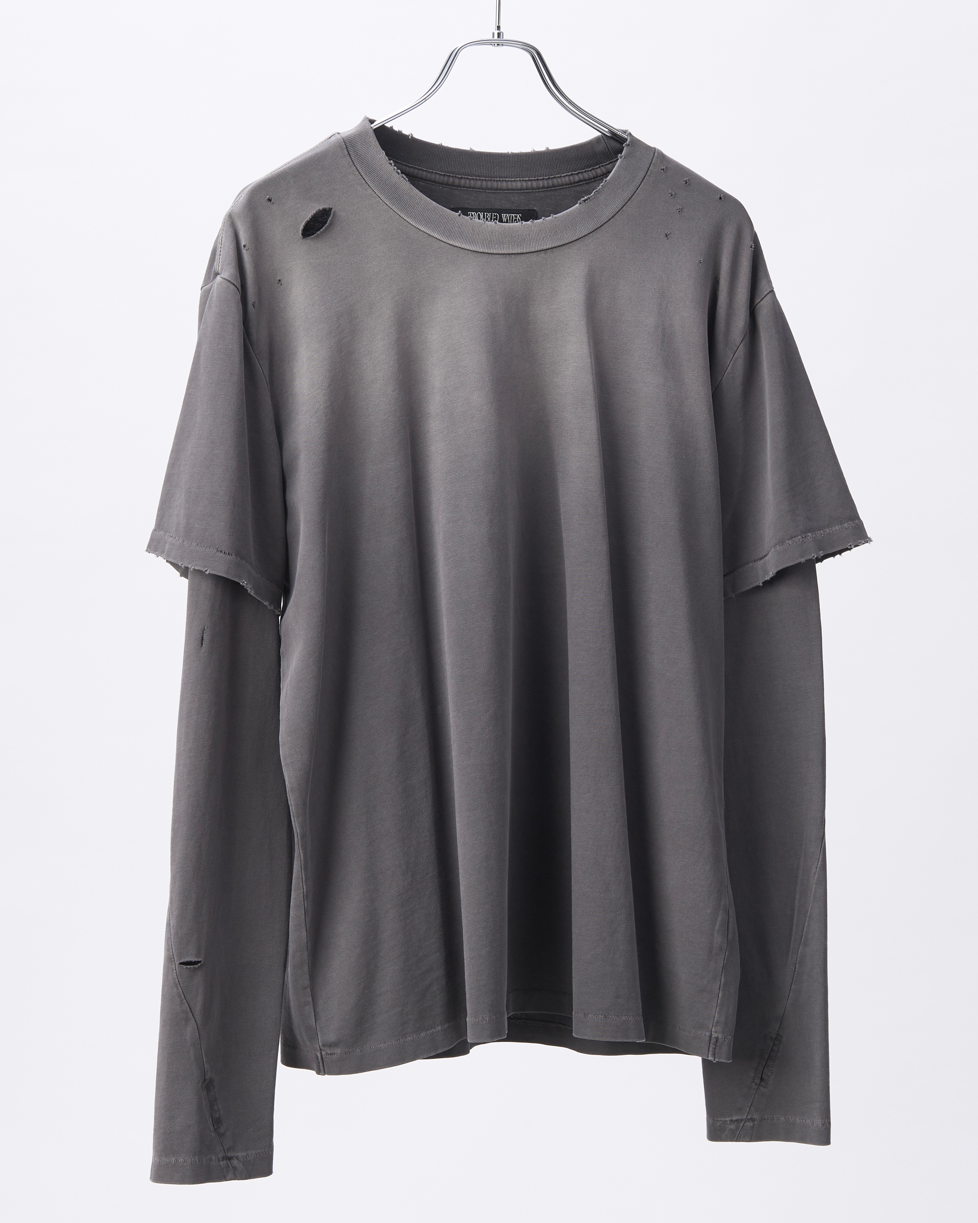 Sun Faded Double Layer Tee