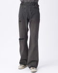 Sun Faded Double Zip Denim