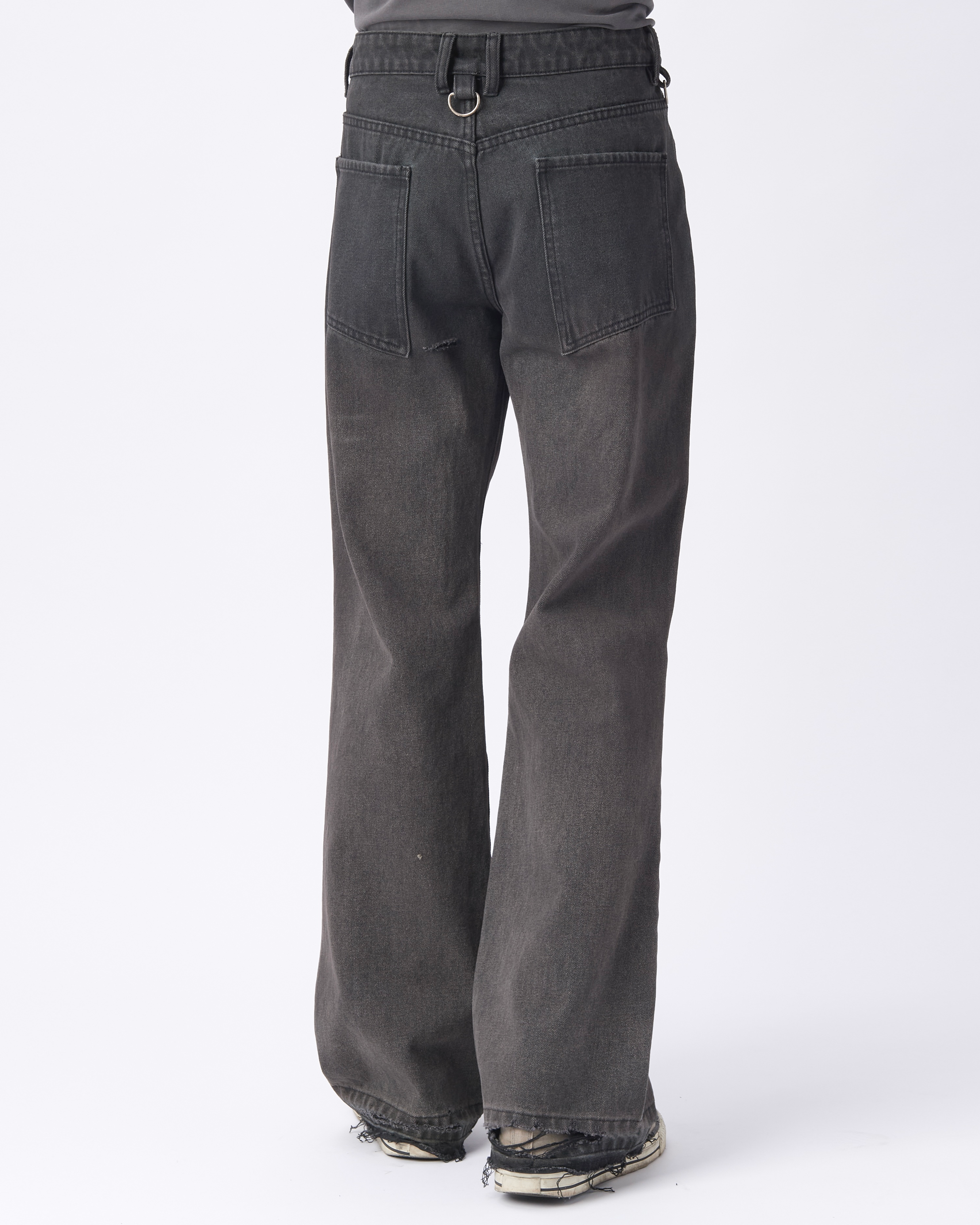 Sun Faded Double Zip Denim