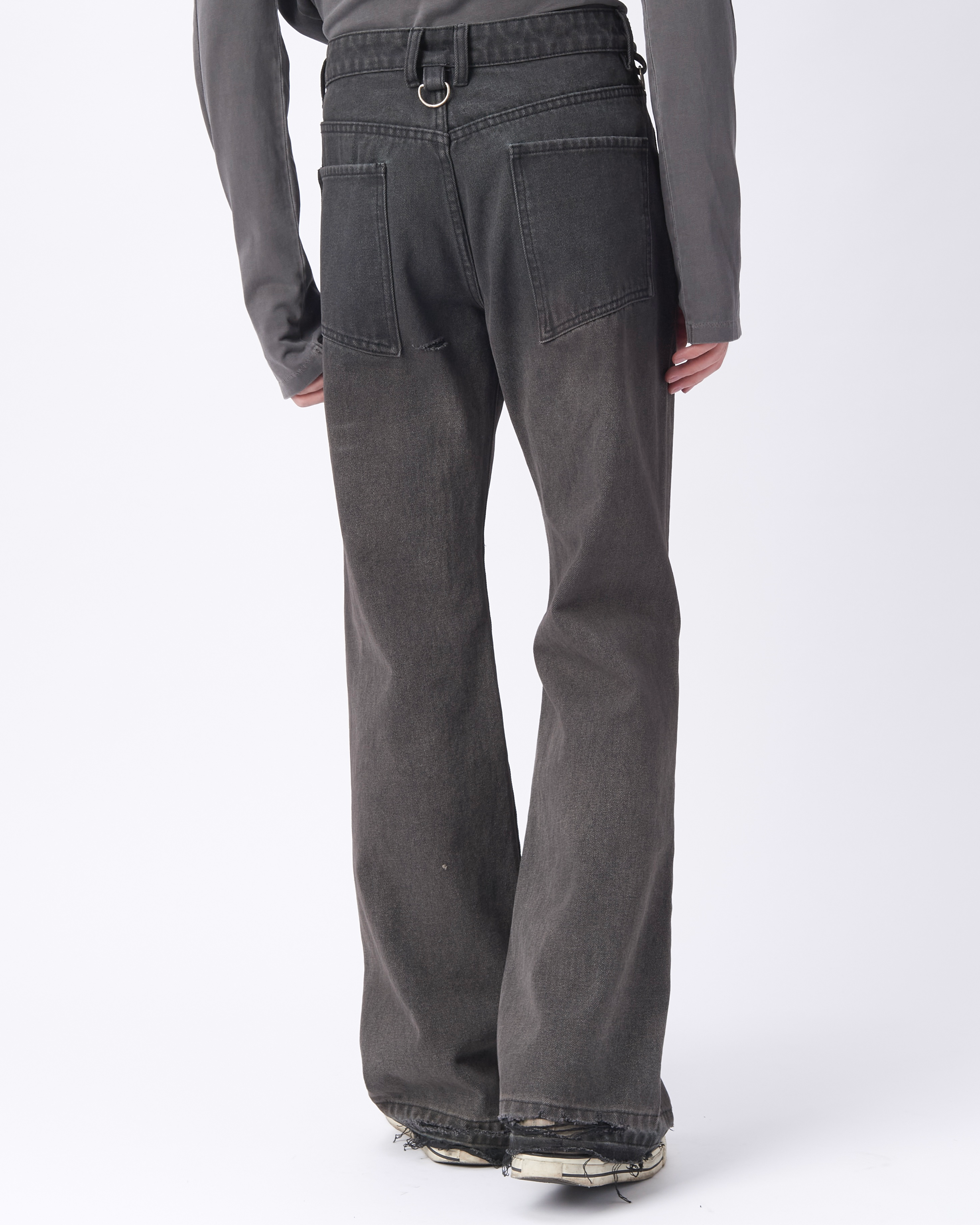 Sun Faded Double Zip Denim