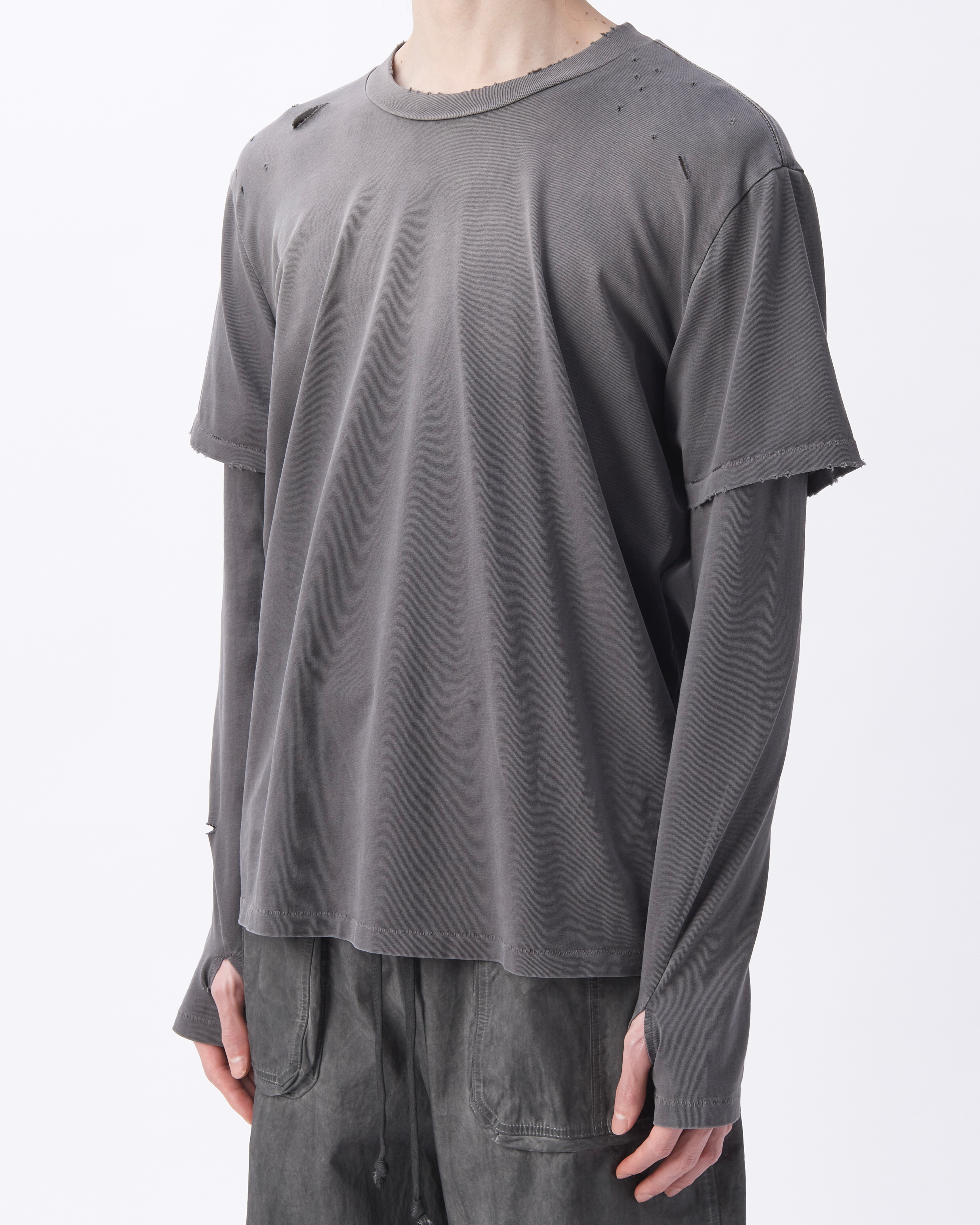 Sun Faded Double Layer Tee