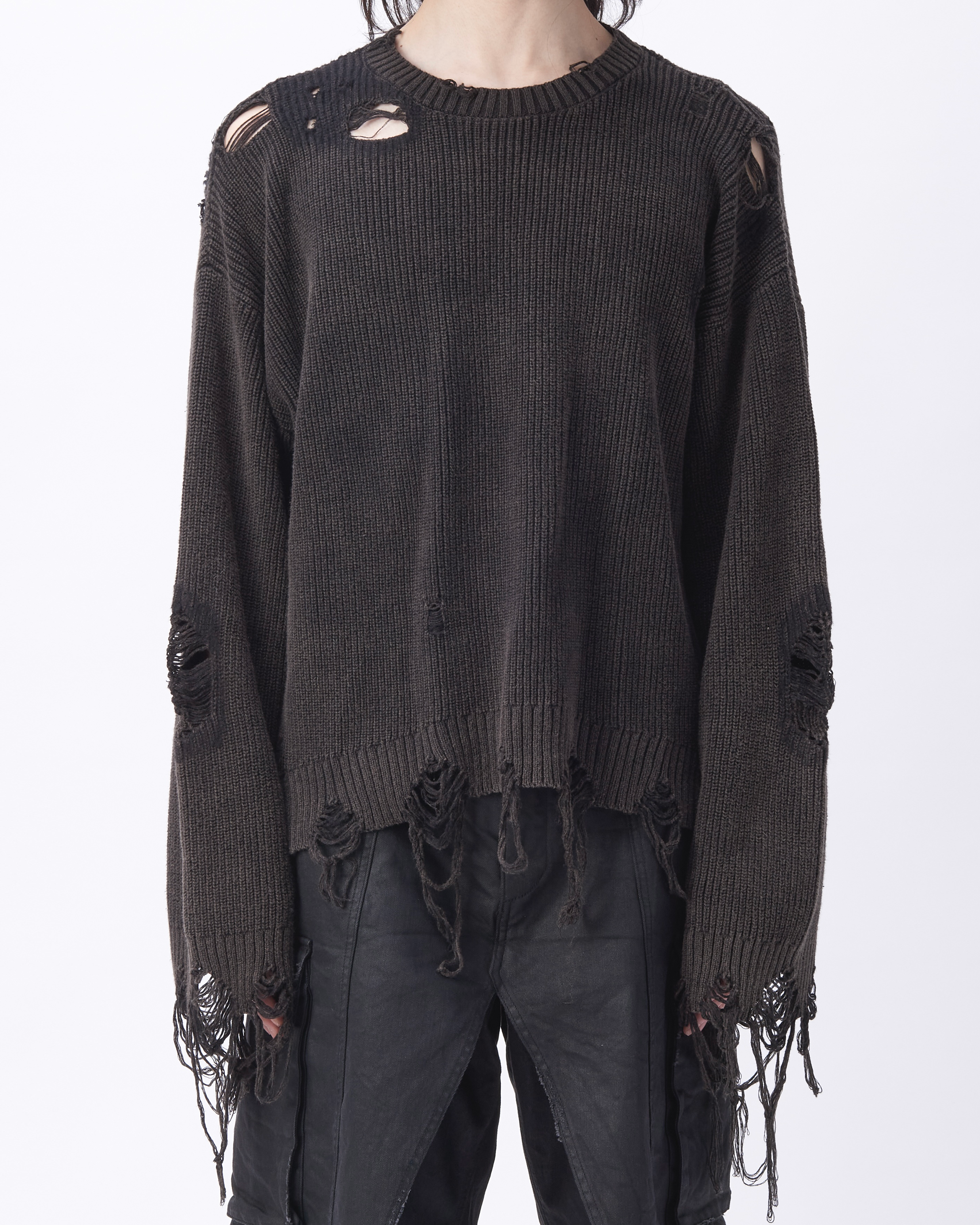 Damaged Knit Sweater