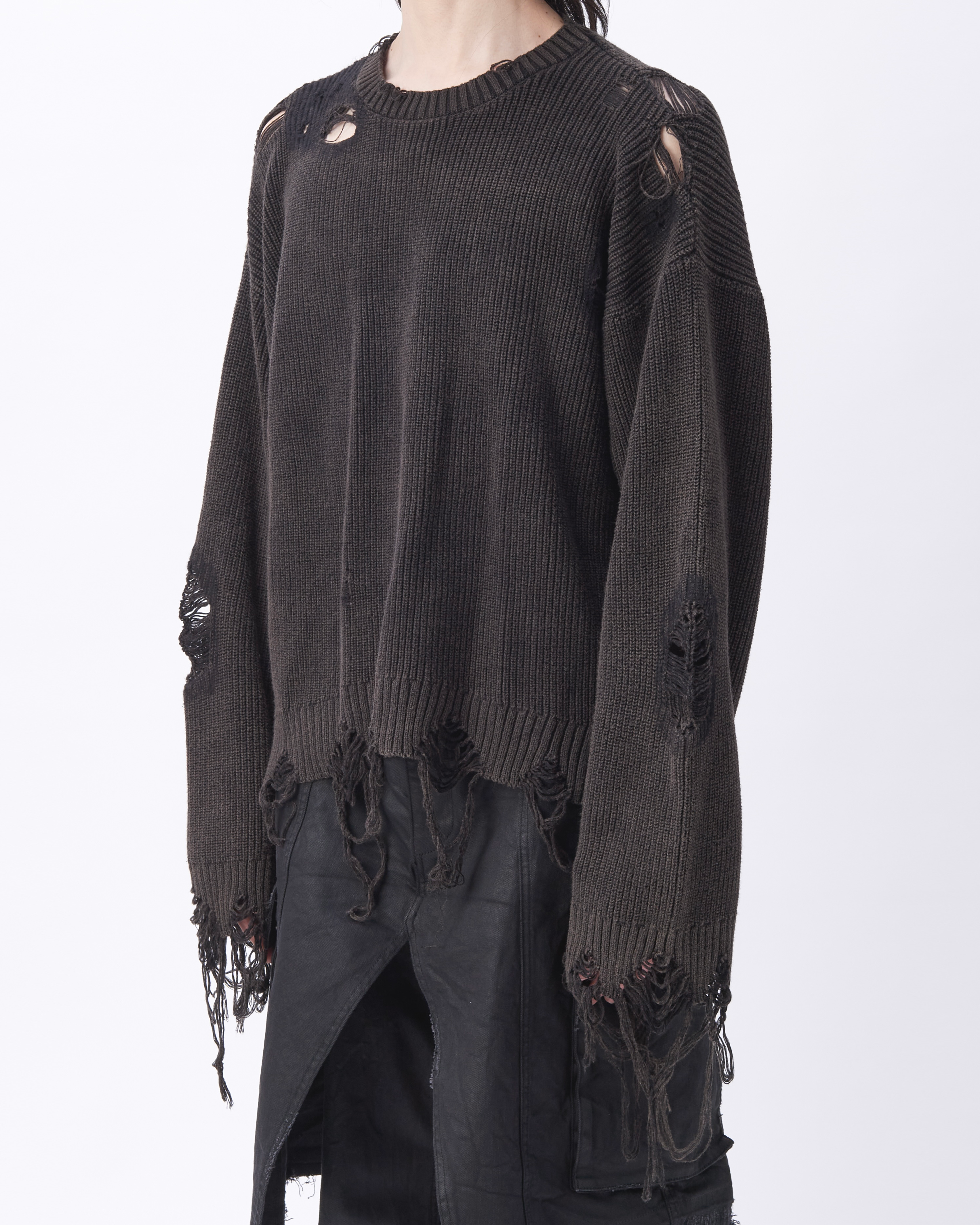 Damaged Knit Sweater