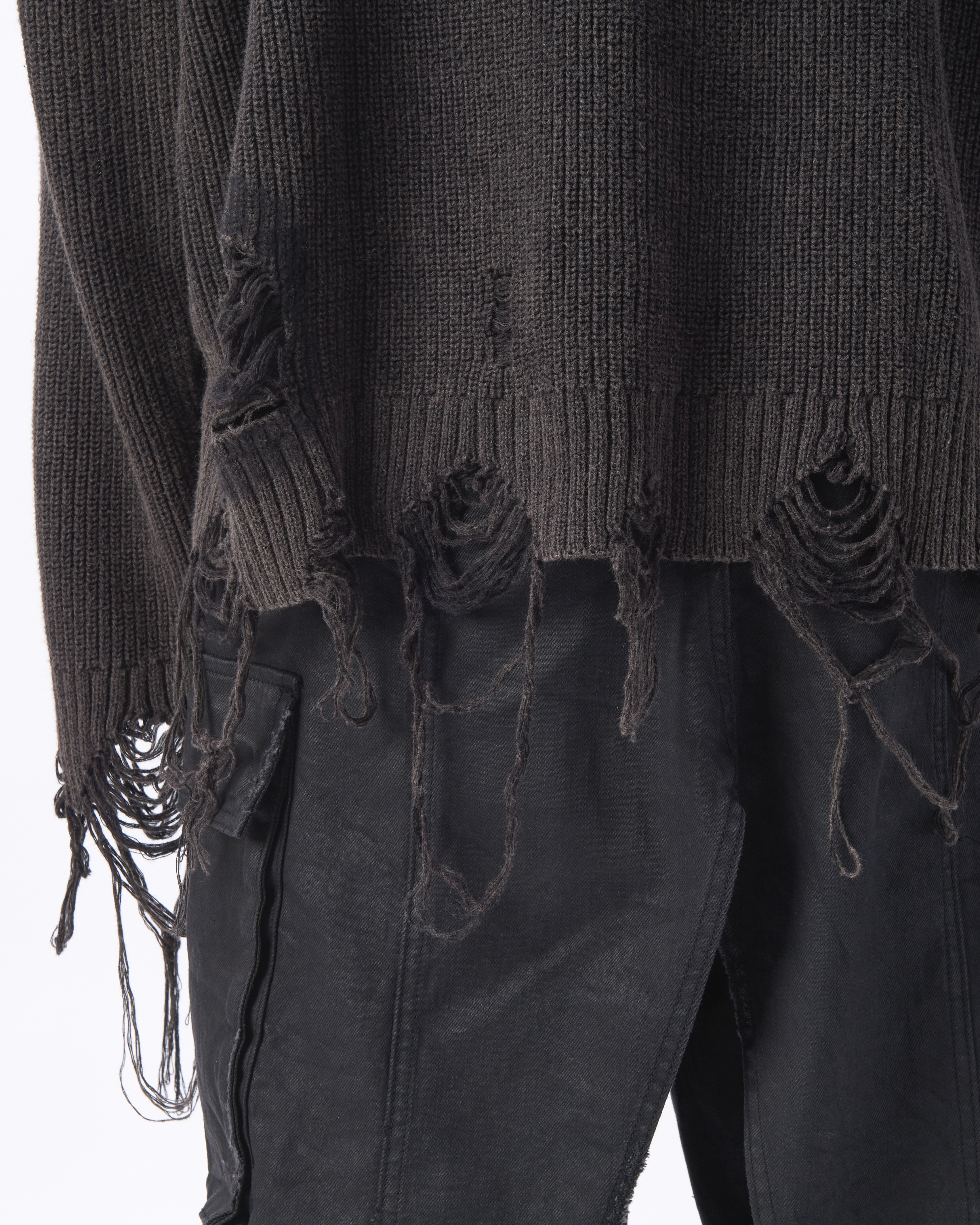 Damaged Knit Sweater