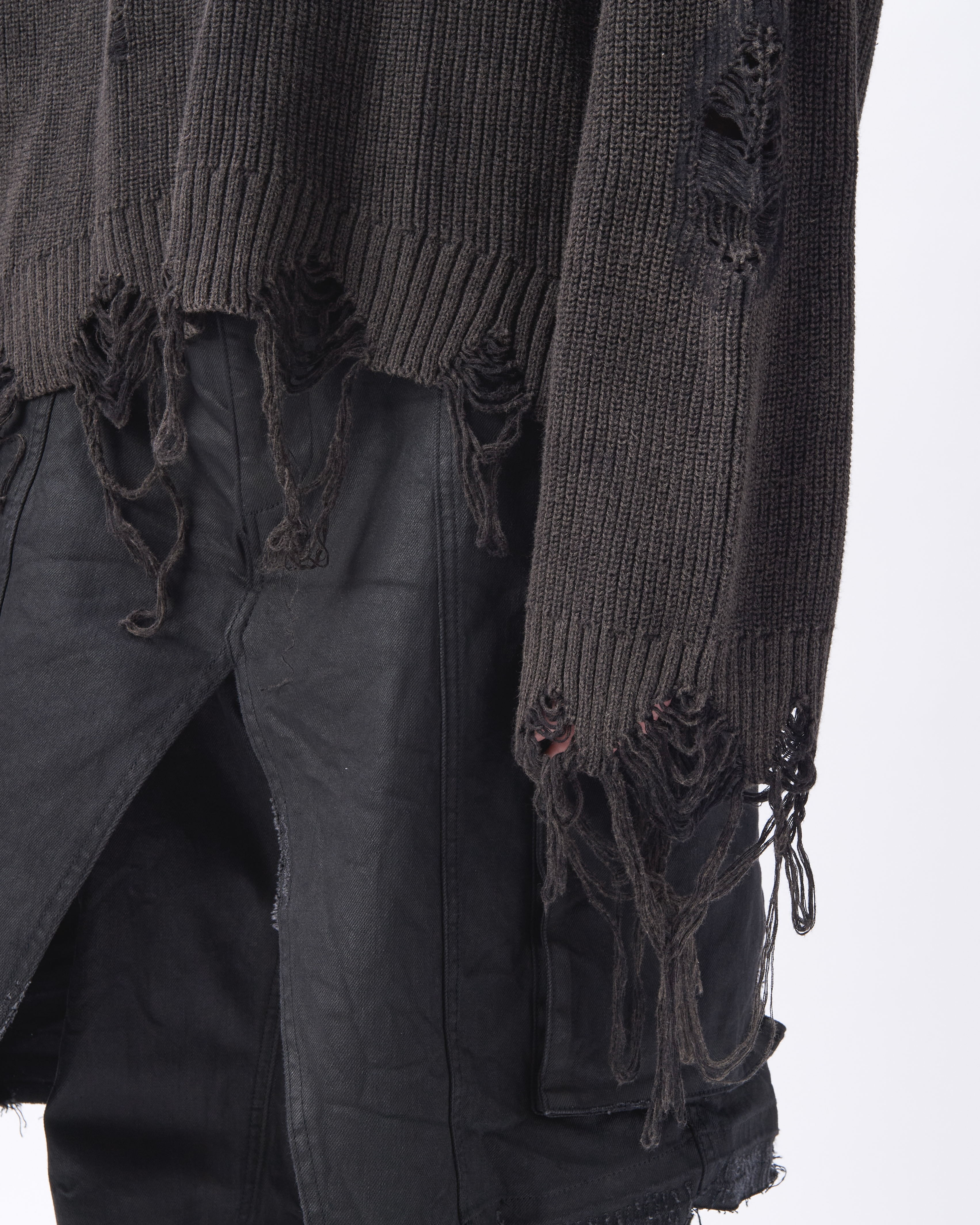 Damaged Knit Sweater