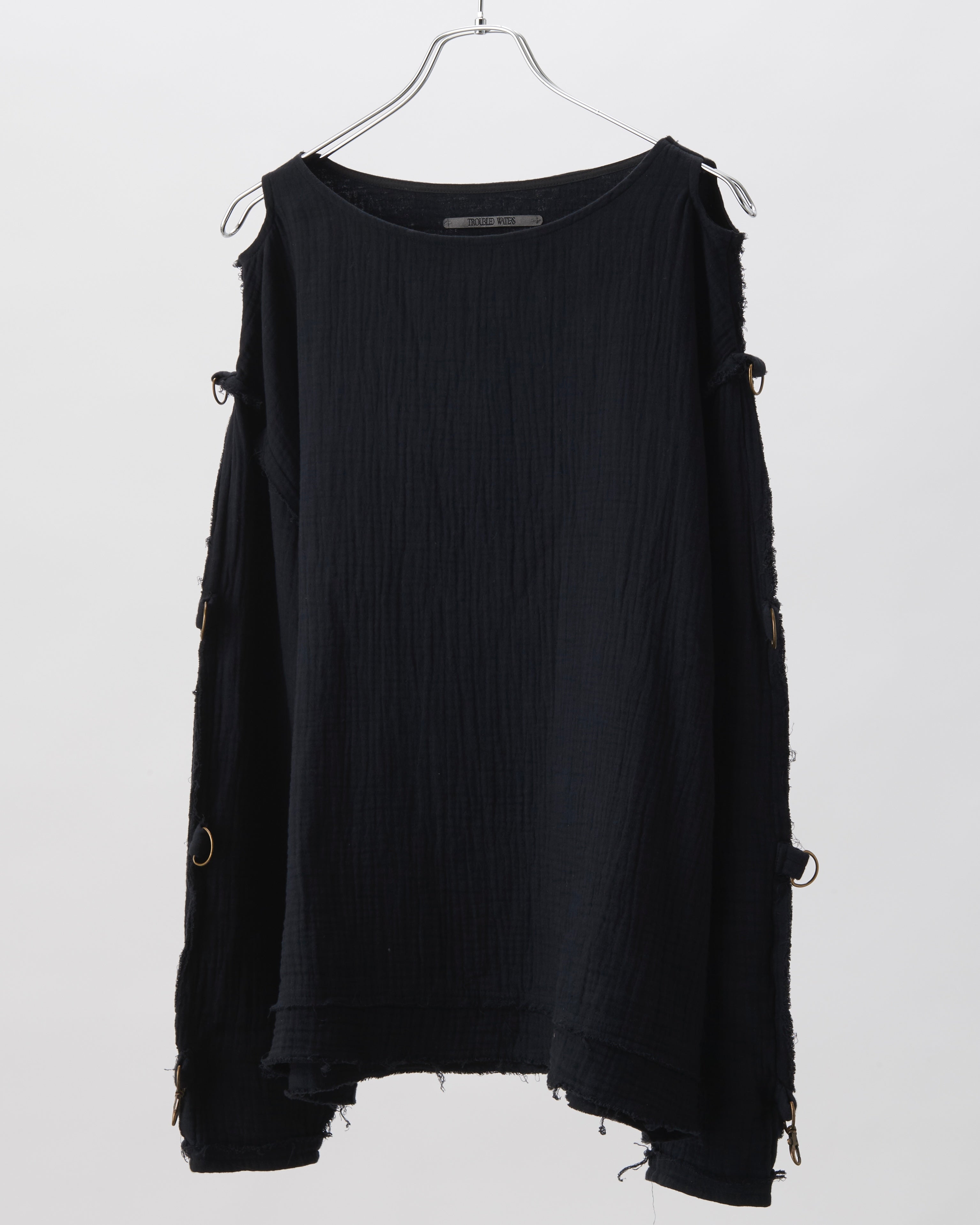 MUSLIN SHIRT (BLACK)
