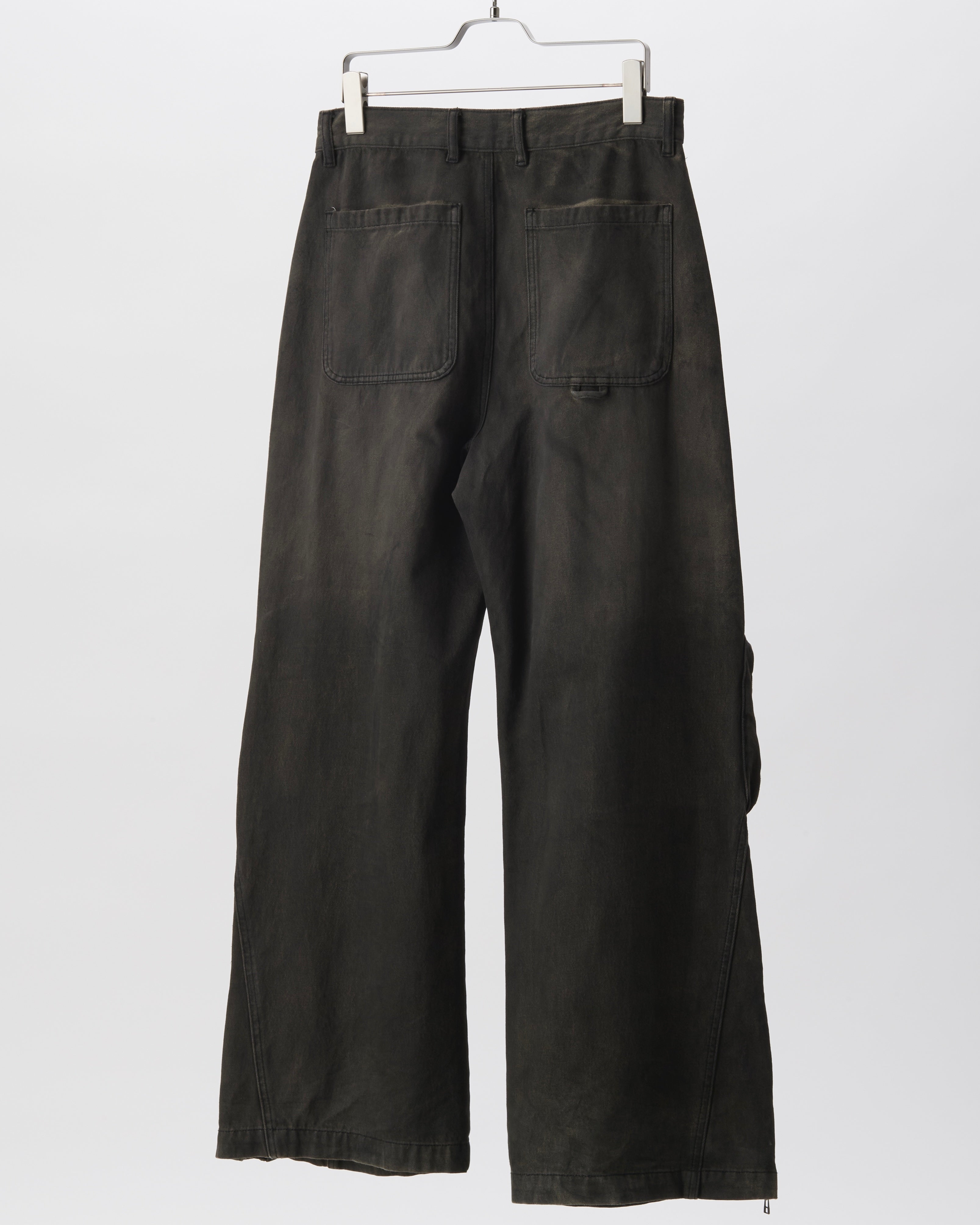 SAFARI CARGO PANTS (BLACK)