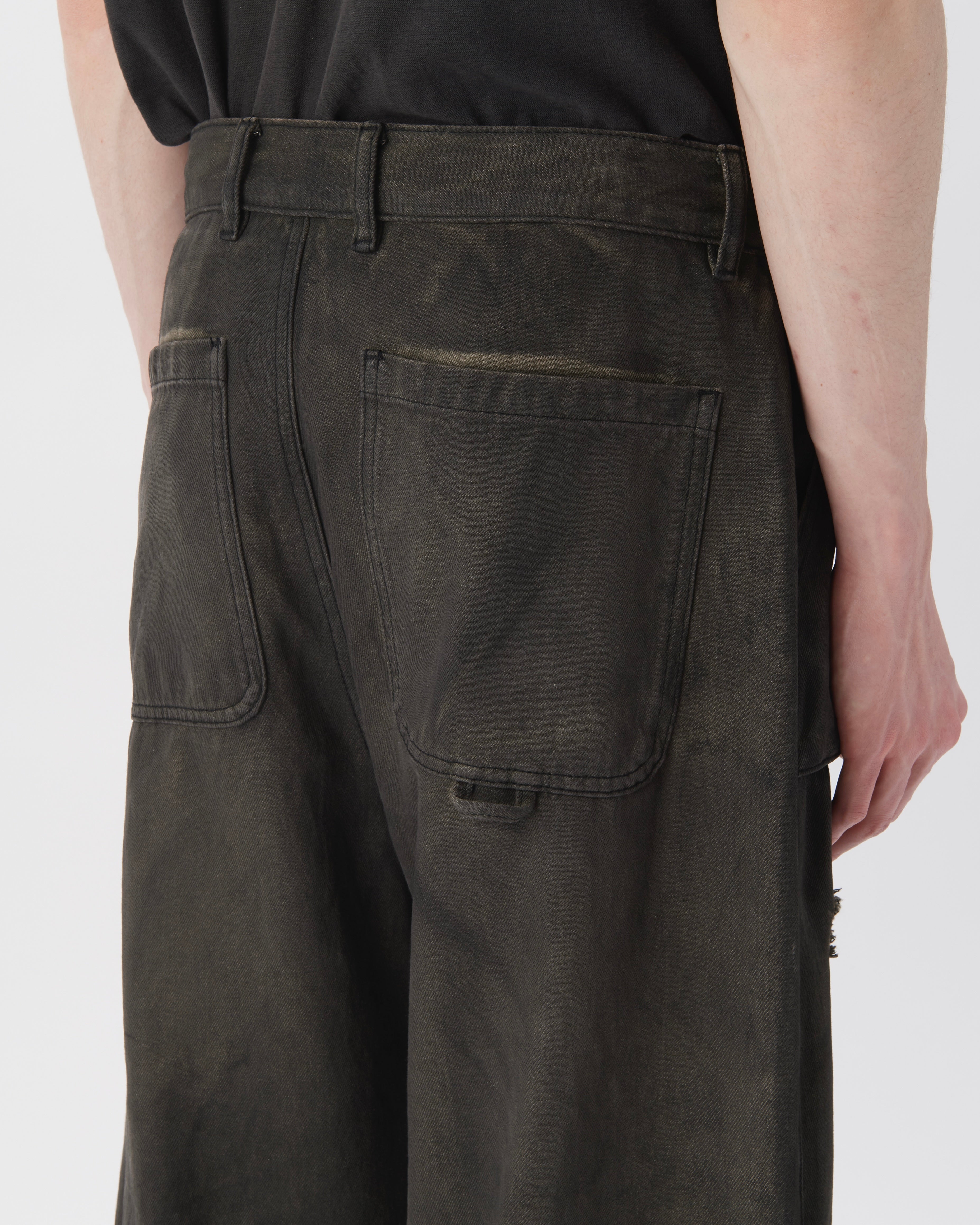 SAFARI CARGO PANTS (BLACK)