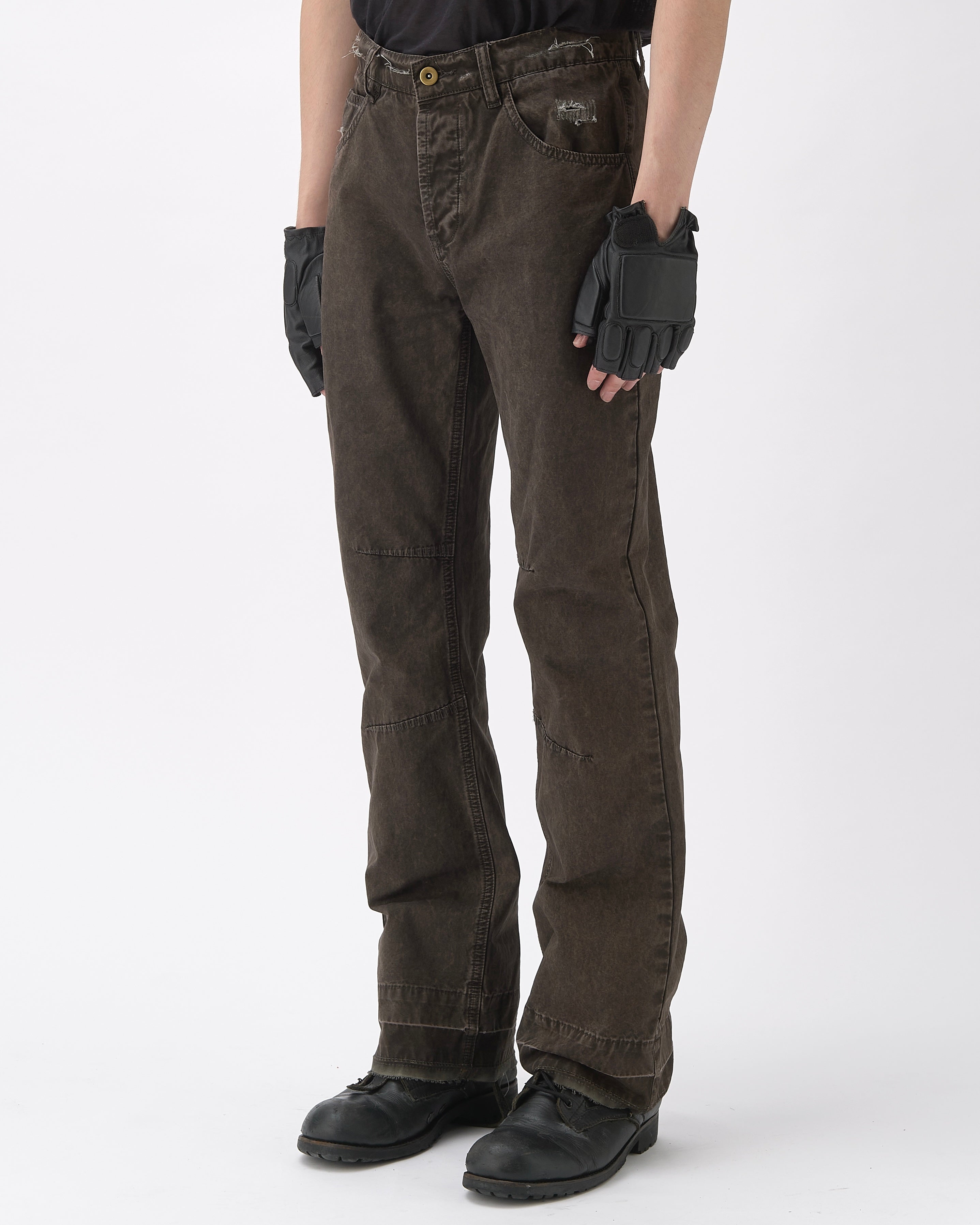 DARTED JEANS