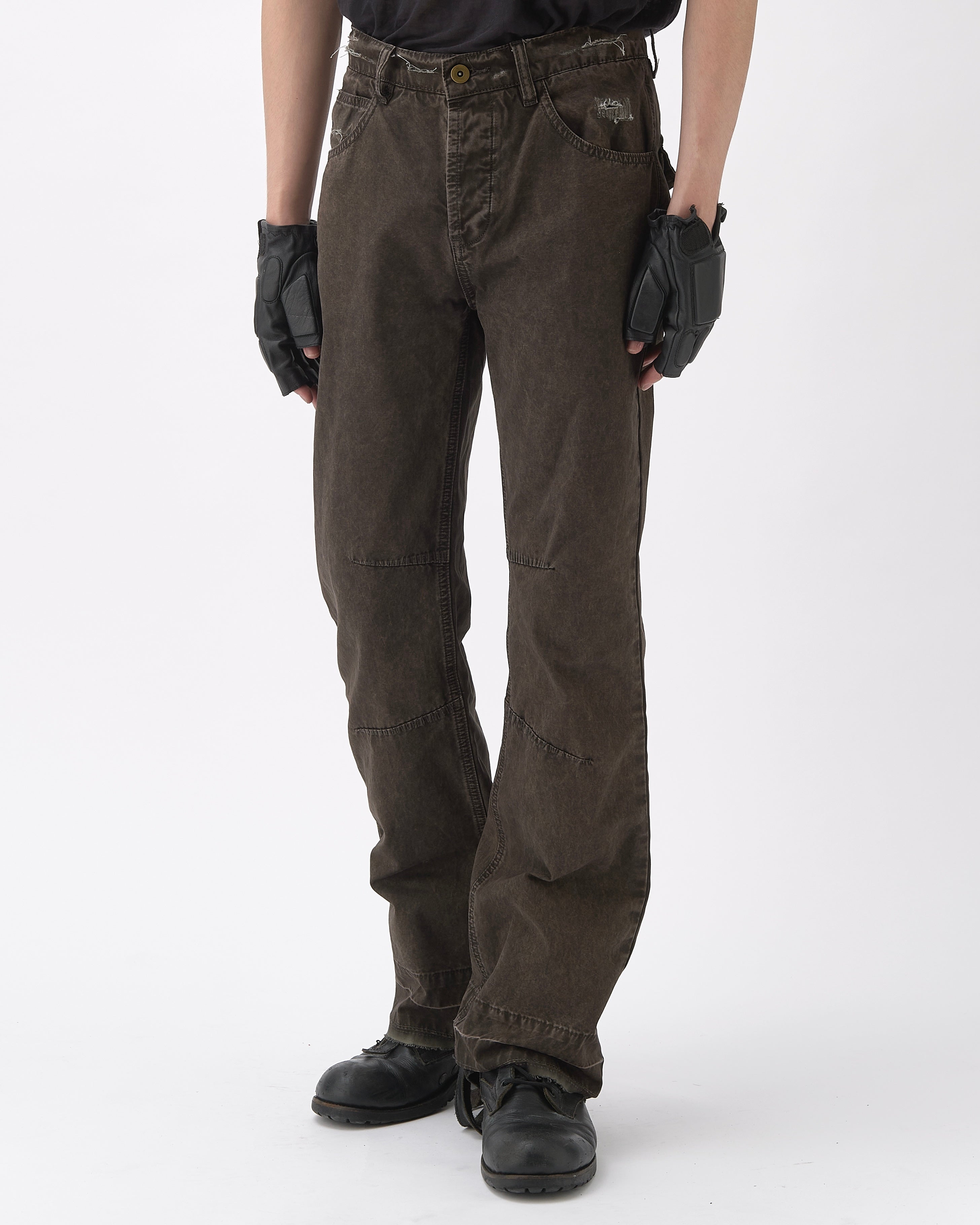 DARTED JEANS