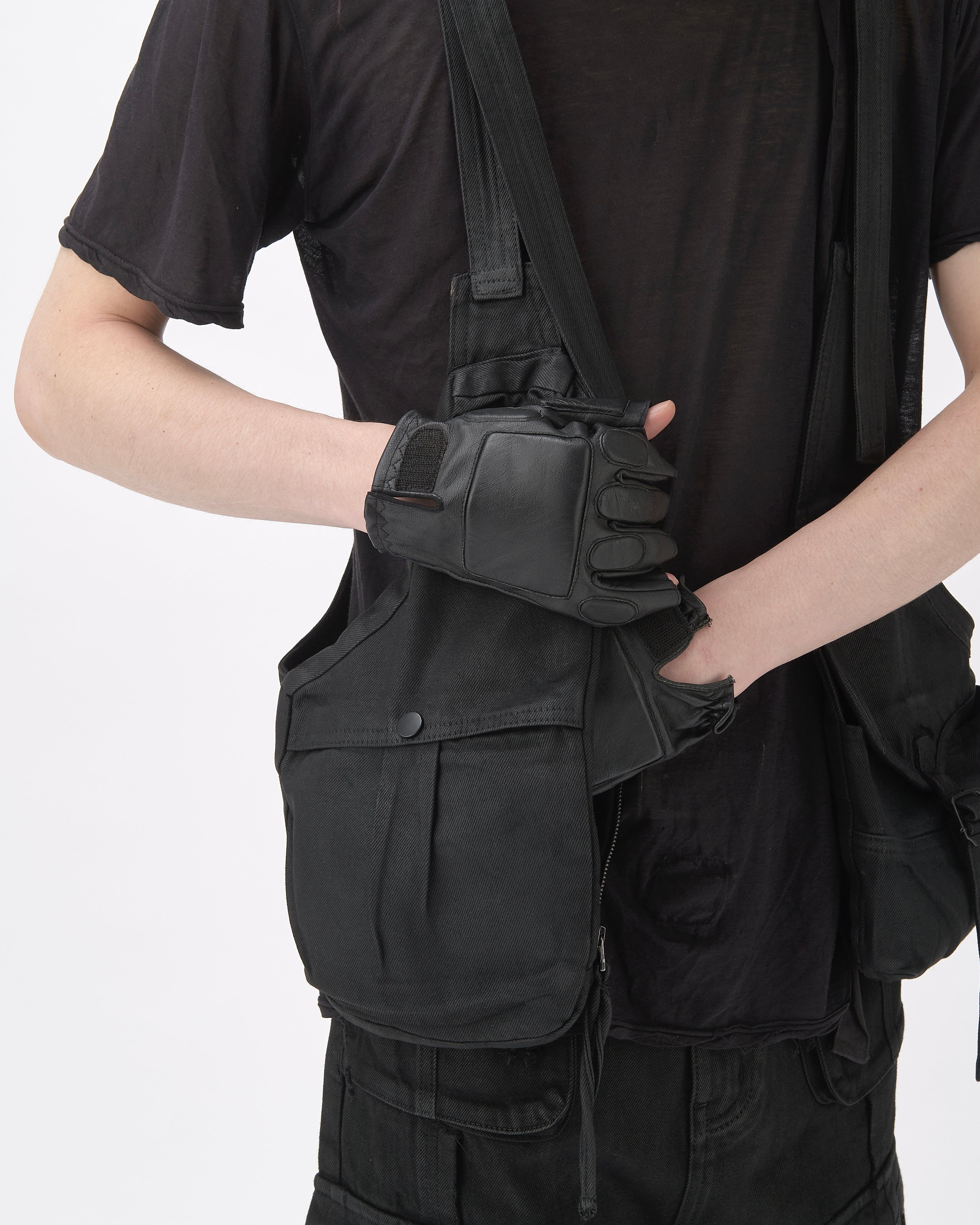 WAXED UTILITY VEST