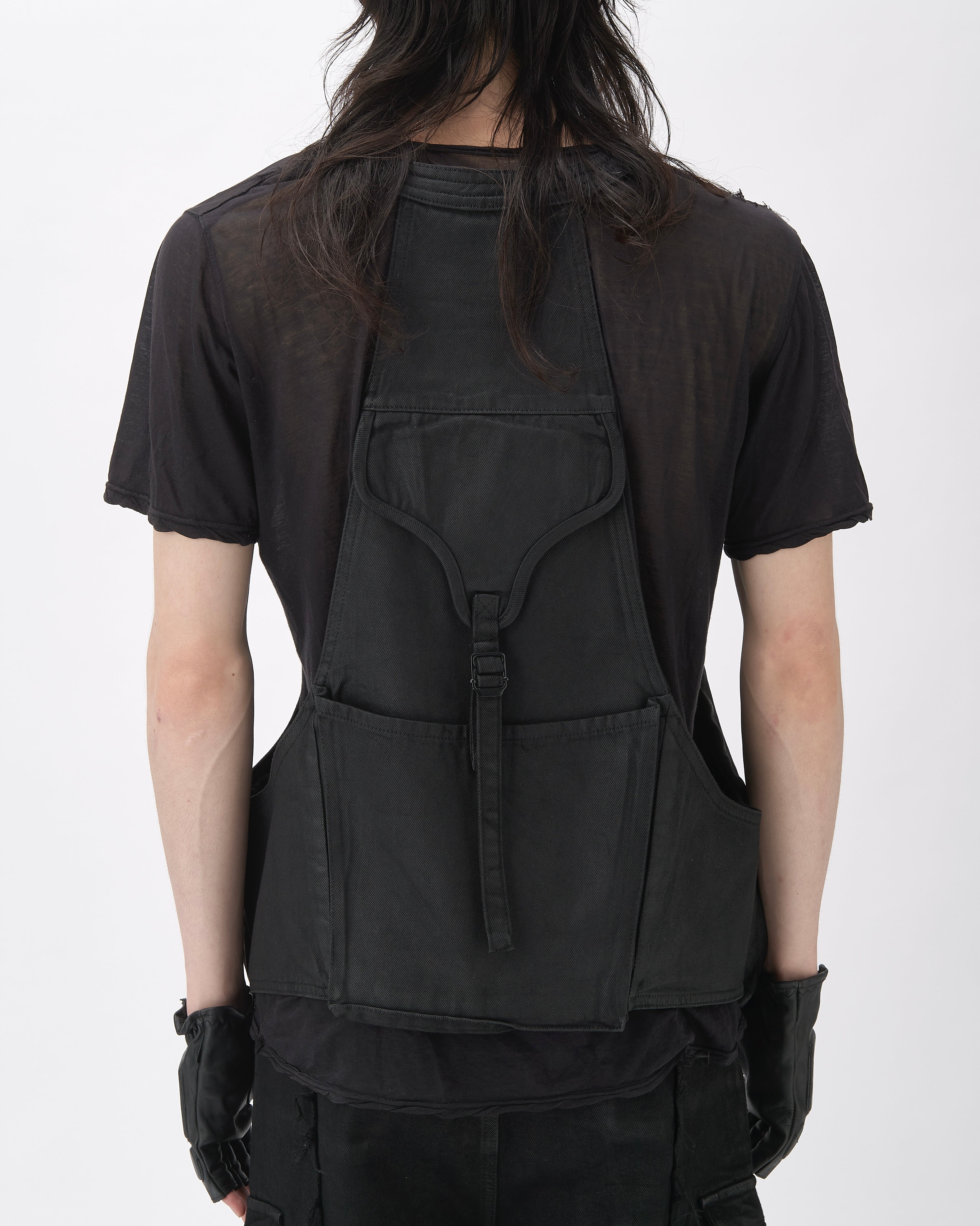 WAXED UTILITY VEST