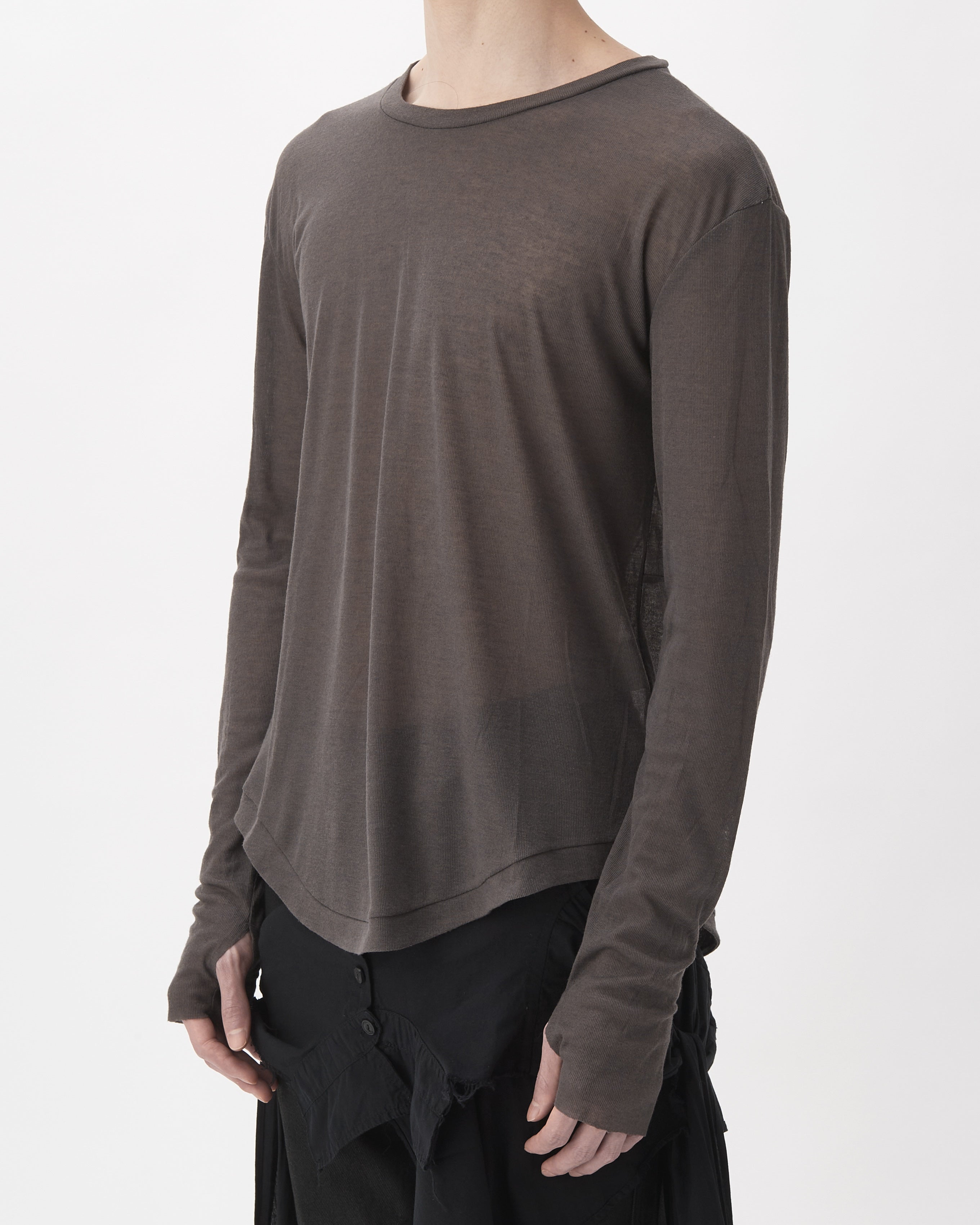 GLOVED LONGSLEEVE 2.0 (DARK BROWN)