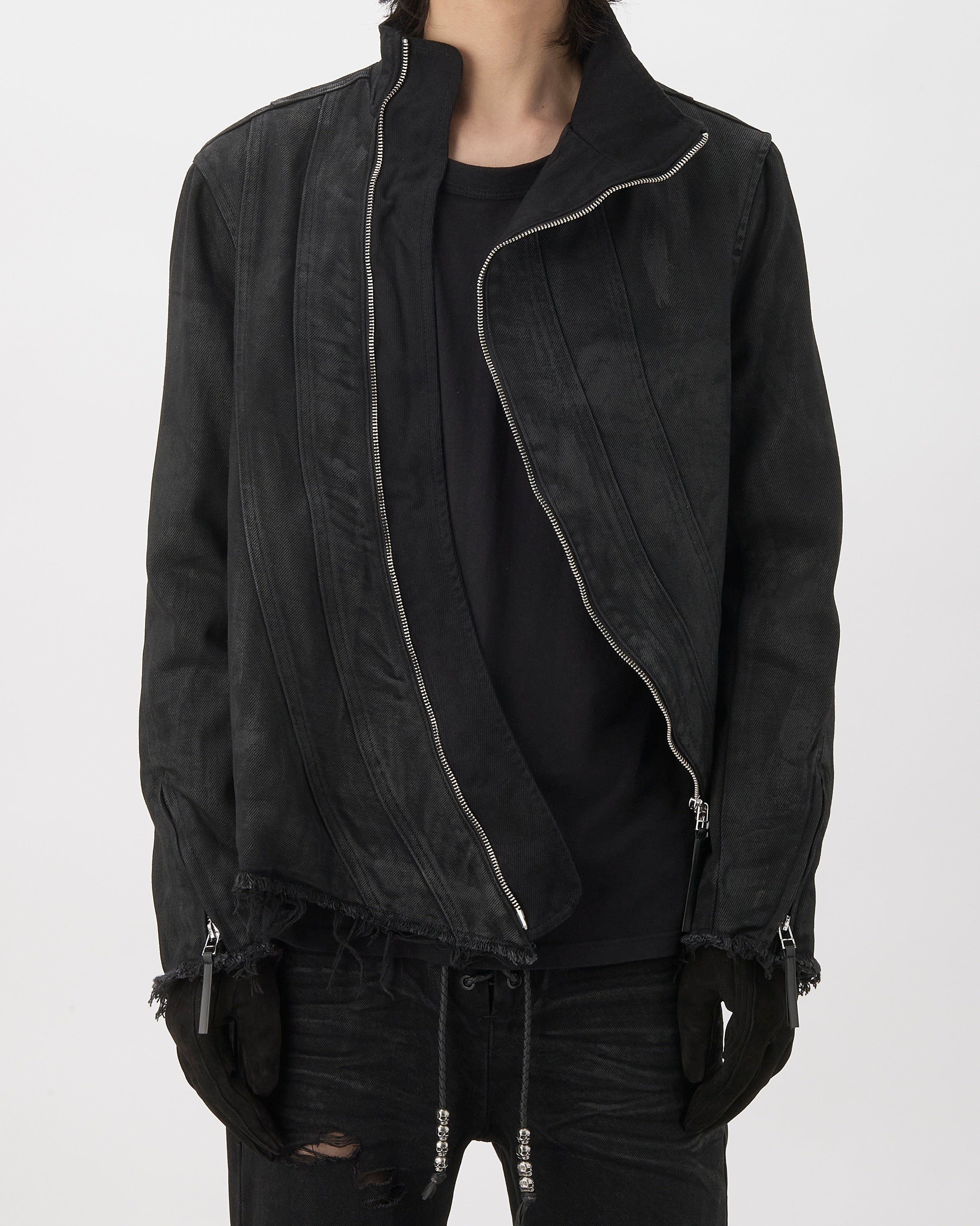 DISTRESSED FENCING JKT V2