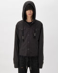 HOODED SHIRT