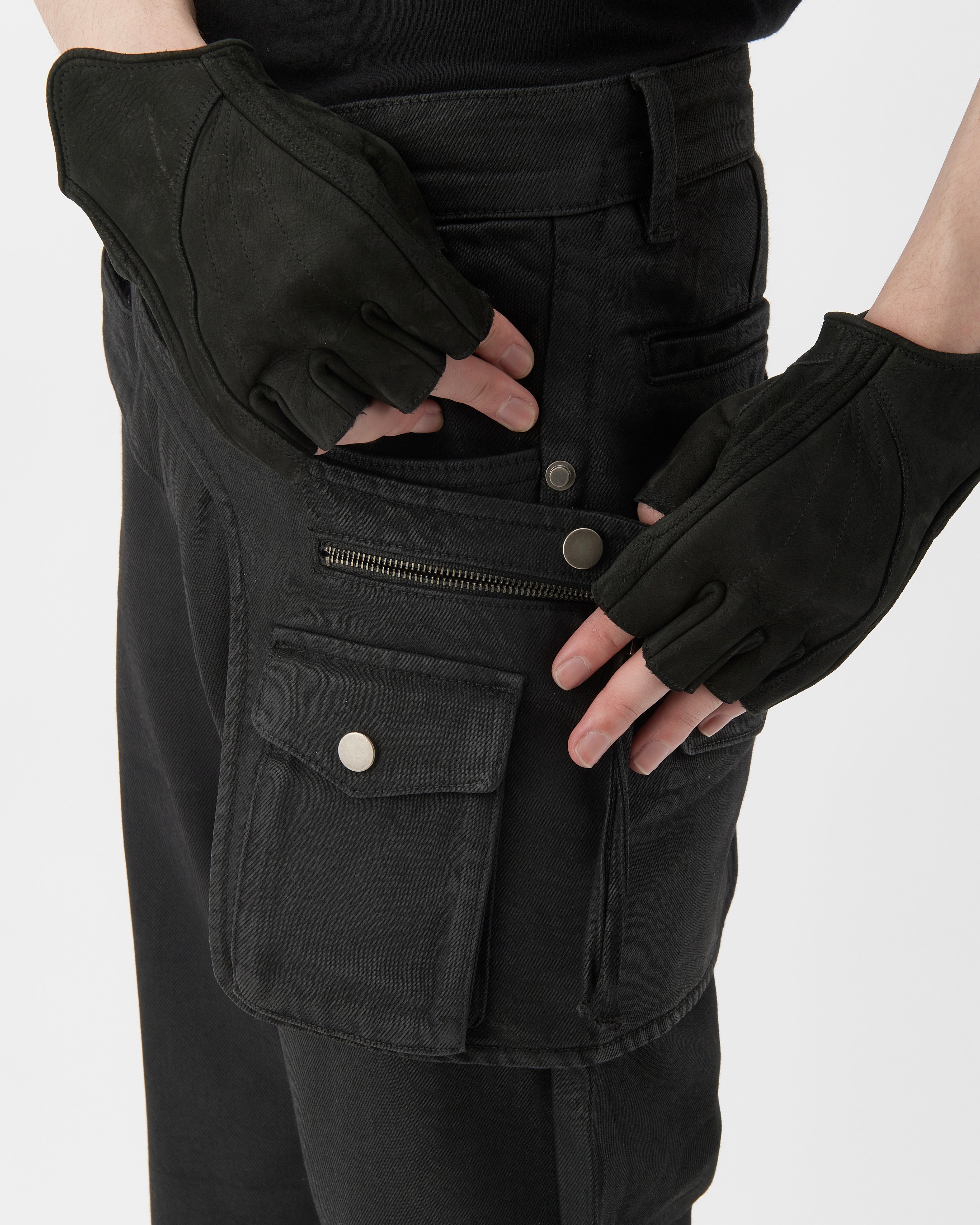 troubledwaters DOUBLE LAYER CARGO PANTS