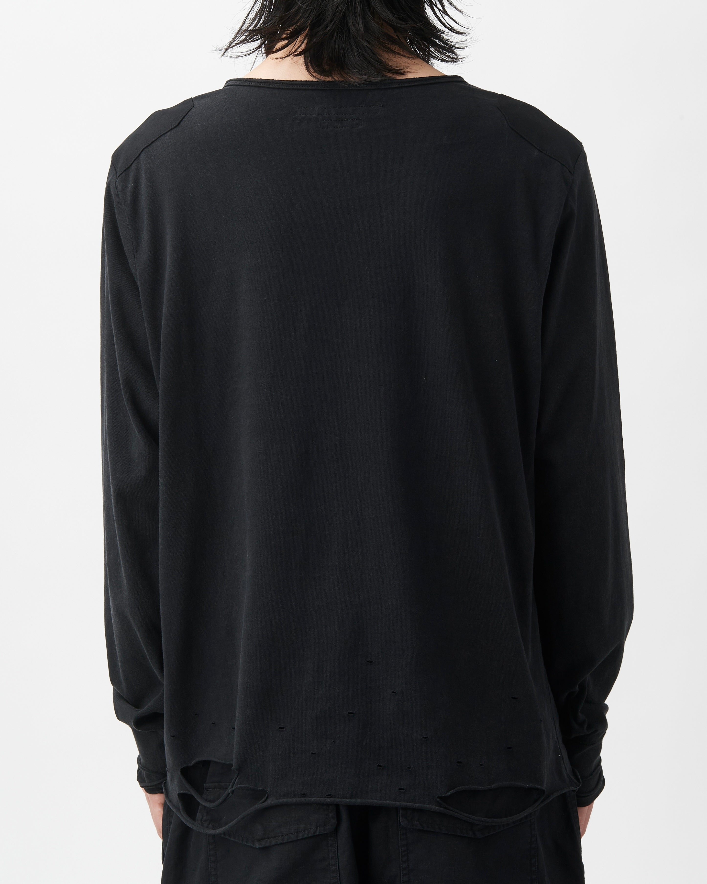 VOID HENLEY SHIRT (FADED BLACK)