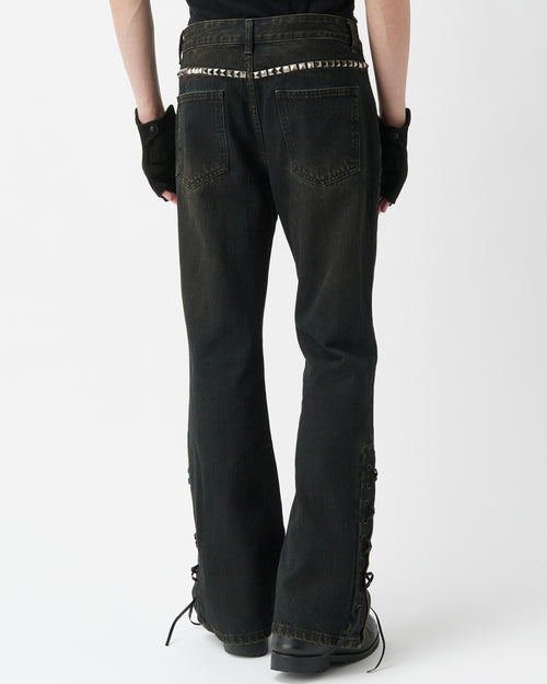 SIDE LACE JEANS