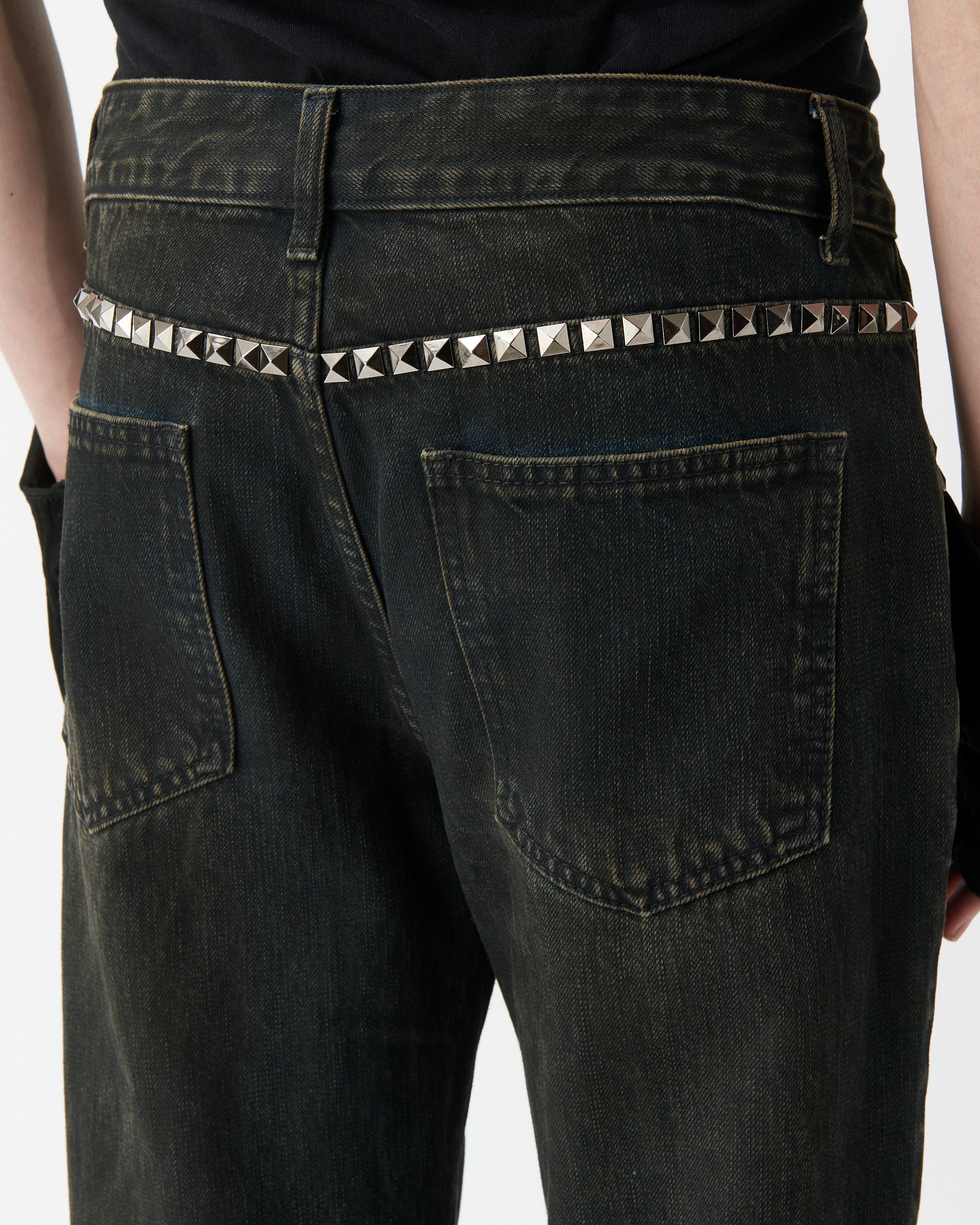 SIDE LACE JEANS