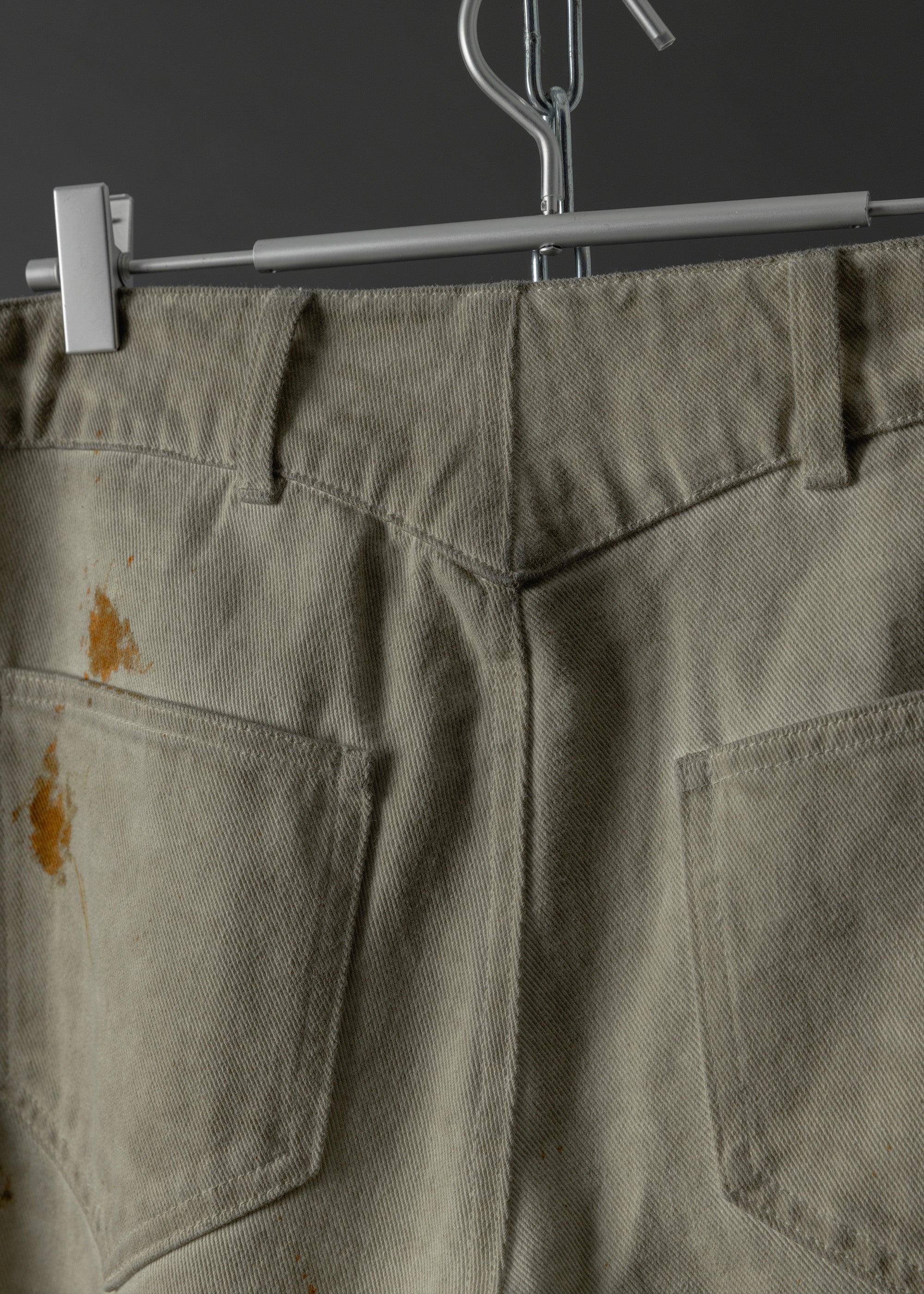 TBW Released Hem Dirty Jeans (Dirty Beige)
