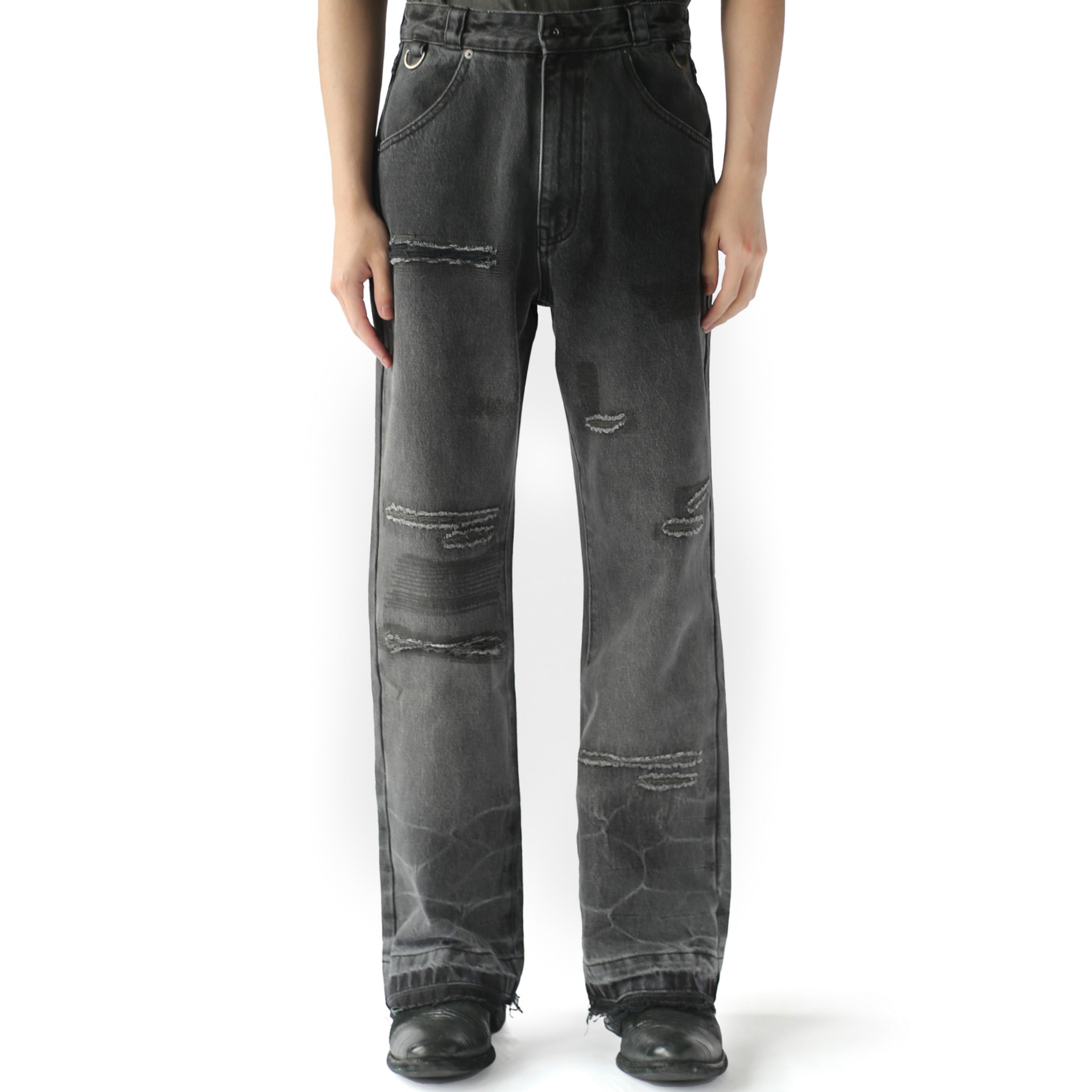 WASH & REPAIRED DENIM