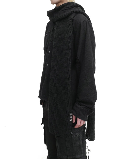 PIERCED SCARF