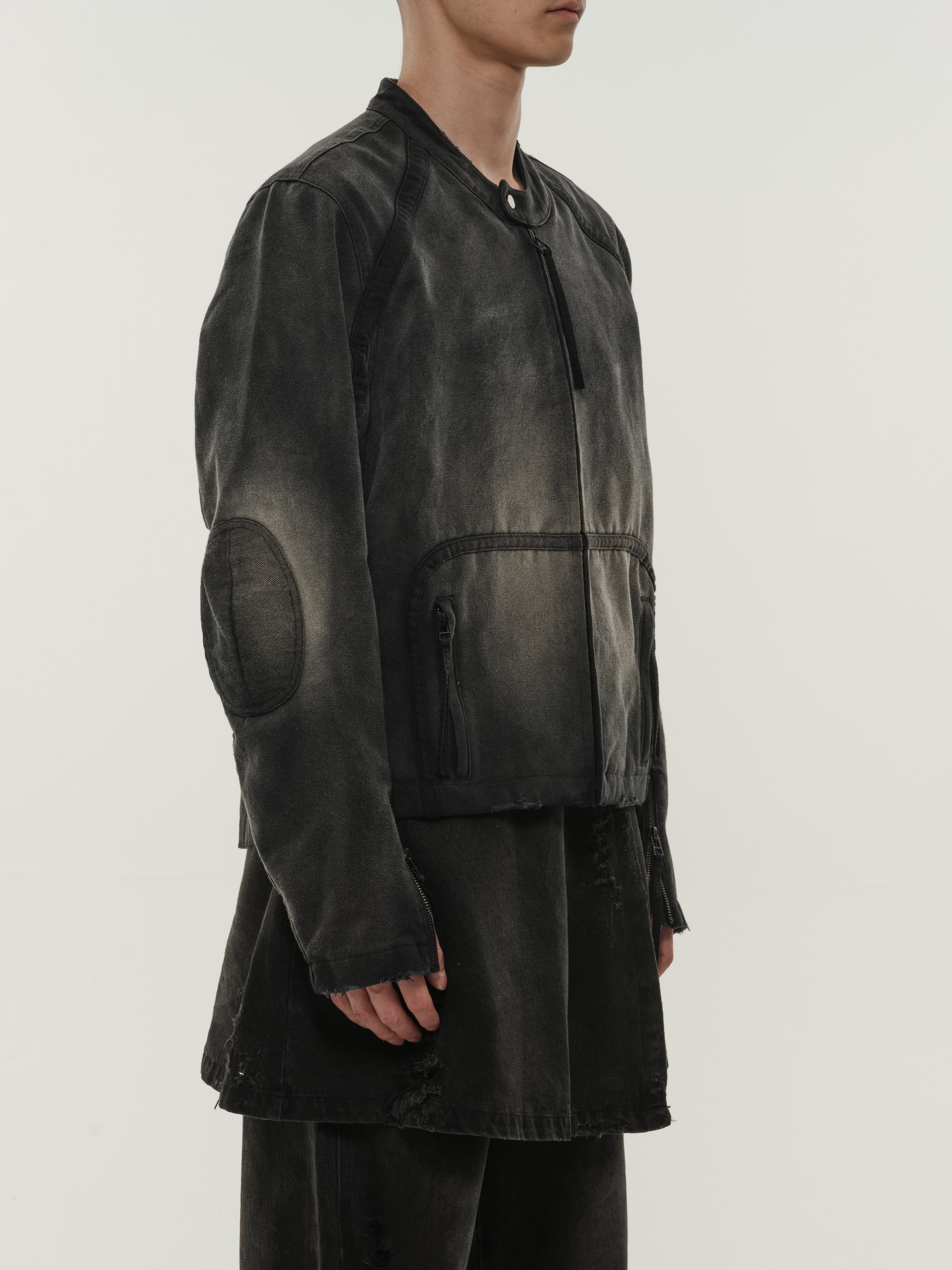 TBW Distressed Biker Jacket