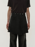 TBW Distressed Wrap Skirt